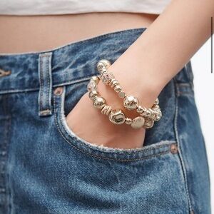 Mixed Beaded Bracelet | Anthropologie